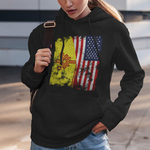 Chuvasia USA Flag - Half American Hoodie