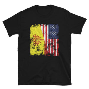 Chuvasia USA Flag - Half American T-Shirt