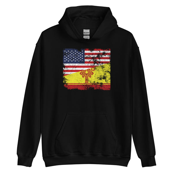 Chuvasia USA Flag Hoodie