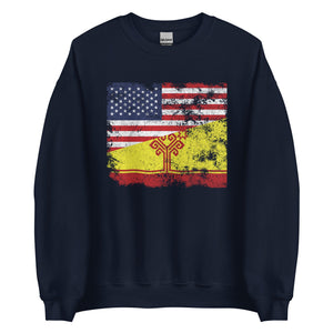 Chuvasia USA Flag Sweatshirt