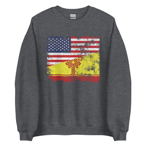 Chuvasia USA Flag Sweatshirt