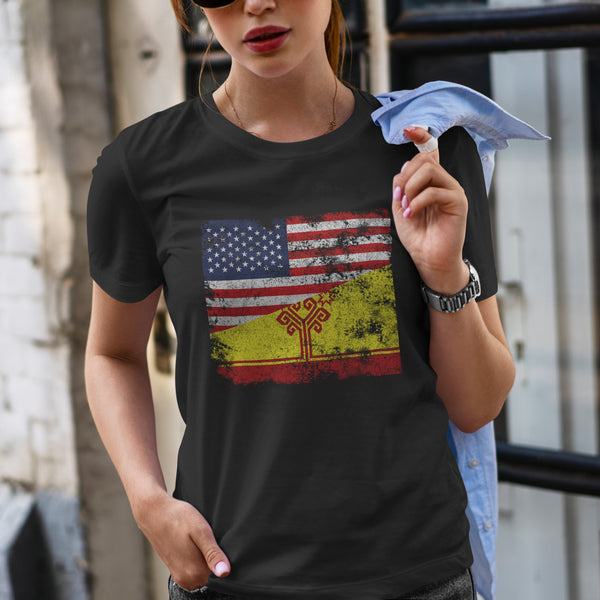 Chuvasia USA Flag T-Shirt