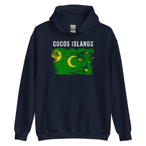 Cocos Islands Flag Hoodie