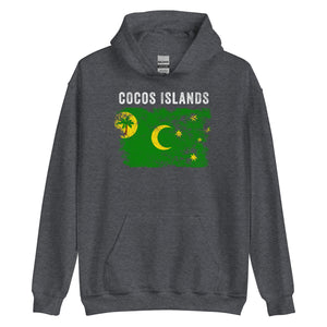 Cocos Islands Flag Hoodie