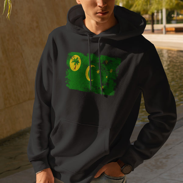 Cocos Islands Flag Hoodie