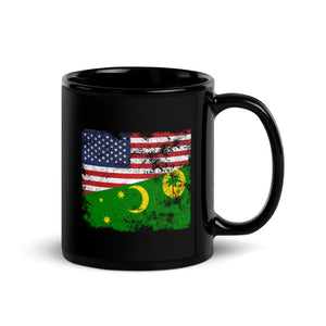 Cocos Islands USA Flag Mug
