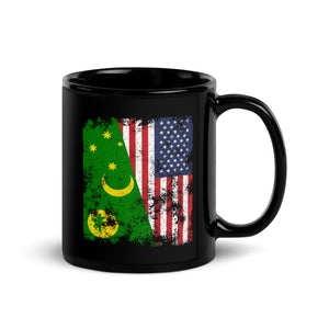 Cocos Islands USA Flag Mug
