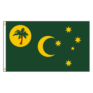 Cocos Keeling Islands Flag - 90x150cm(3x5ft) - 60x90cm(2x3ft)