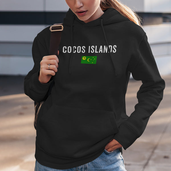 Cocos Islands Flag Hoodie