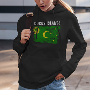 Cocos Islands Flag Hoodie