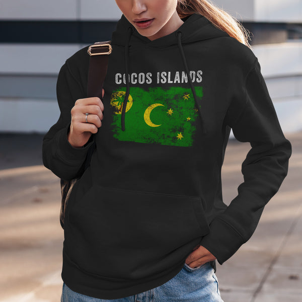 Cocos Islands Flag Hoodie