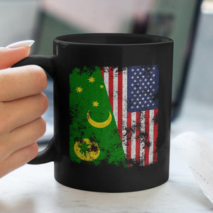 Cocos Islands USA Flag Mug