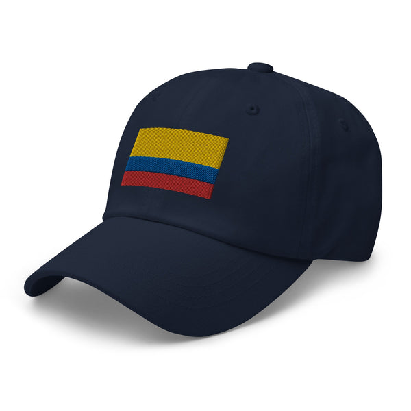 Colombia Flag Cap - Adjustable Embroidered Dad Hat