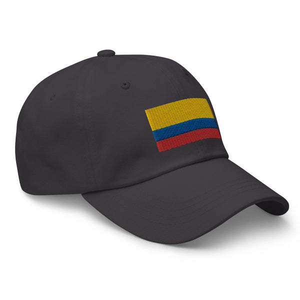 Colombia Flag Cap - Adjustable Embroidered Dad Hat