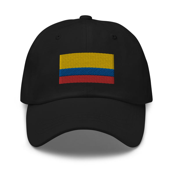 Colombia Flag Cap - Adjustable Embroidered Dad Hat