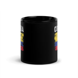 Colombia Flag Distressed Colombian Flag Mug