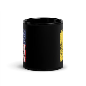 Colombia USA Flag - Half American Mug