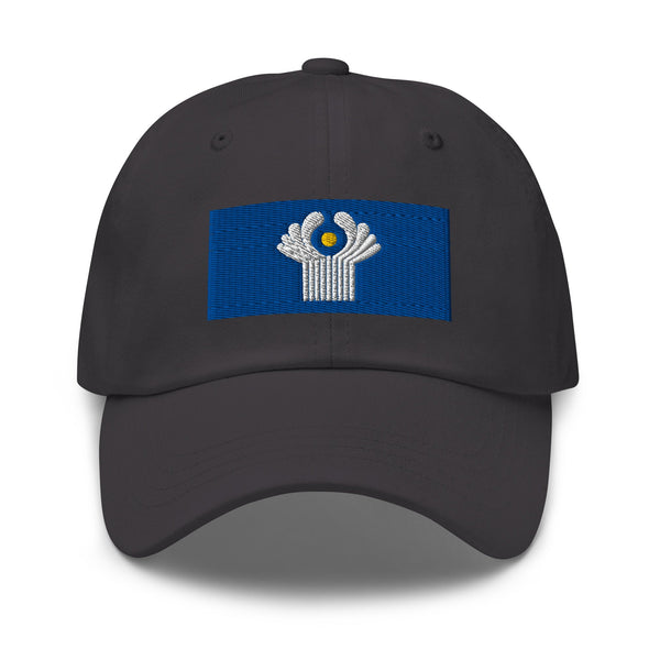 Commonwealth Of Independent States Flag Cap - Adjustable Embroidered Dad Hat