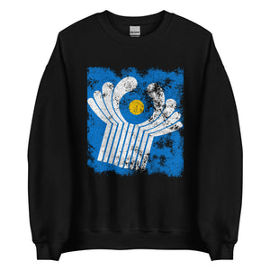 Commonwealth Of Independent States Flag Sweatshirt