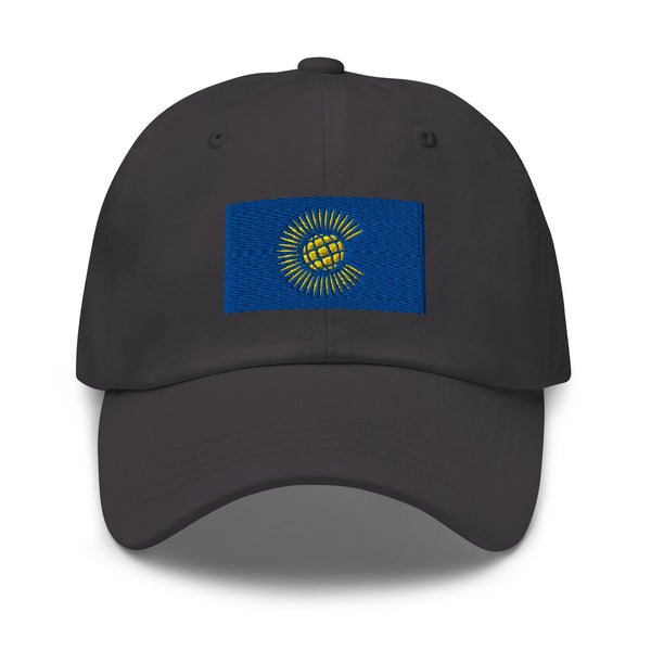 Commonwealth Of Nations Flag Cap - Adjustable Embroidered Dad Hat