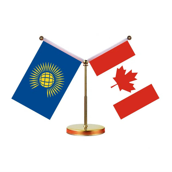 Commonwealth of Nations UK Desk Flag - Custom Table Flags (Mini)