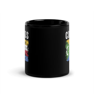 Comoros Flag Distressed - Comoran Flag Mug