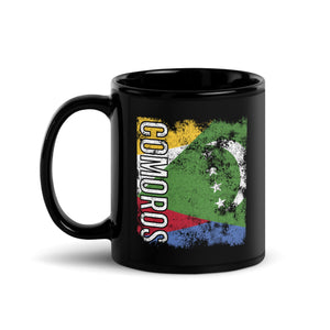 Comoros Flag - Distressed Flag Mug