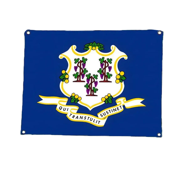 Connecticut State Flag - 90x150cm(3x5ft) - 60x90cm(2x3ft)