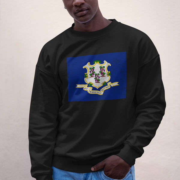 Connecticut delstatsflag sweatshirt