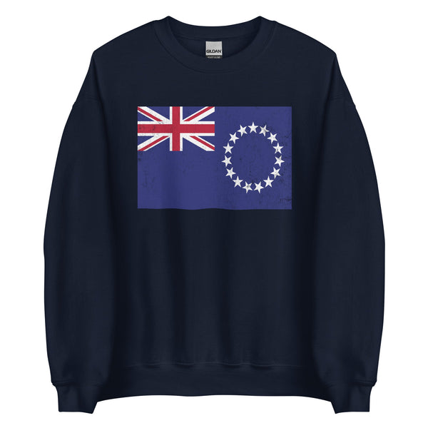 Cook Islands Flag Sweatshirt