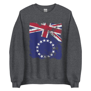 Cook Islands Flag Sweatshirt