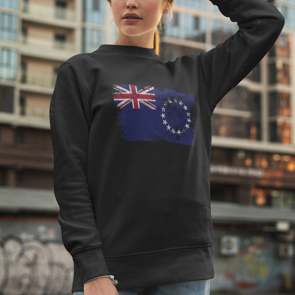 Cook Islands Flag Sweatshirt