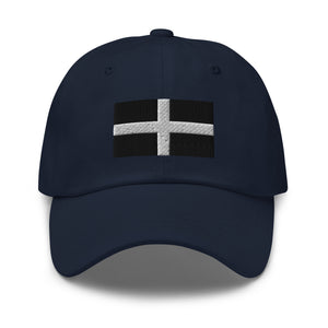 Cornwall Flag Cap - Adjustable Embroidered Dad Hat