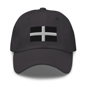 Cornwall Flag Cap - Adjustable Embroidered Dad Hat