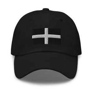 Cornwall Flag Cap - Adjustable Embroidered Dad Hat