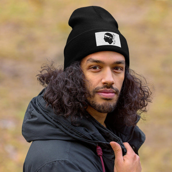 Corsica Flag Beanie - Embroidered Winter Hat