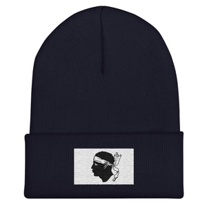 Corsica Flag Beanie - Embroidered Winter Hat