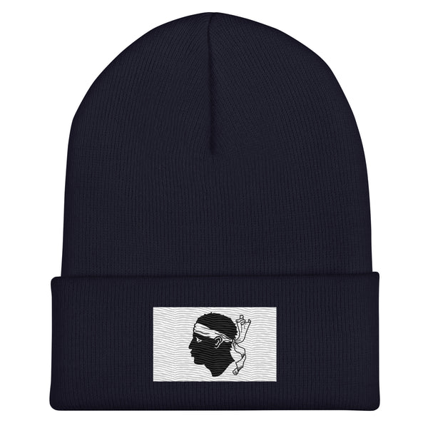 Corsica Flag Beanie - Embroidered Winter Hat