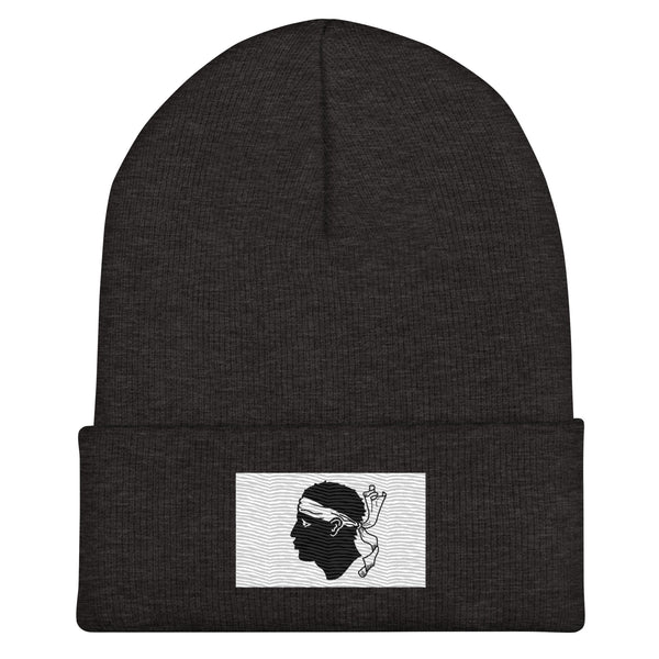 Corsica Flag Beanie - Embroidered Winter Hat