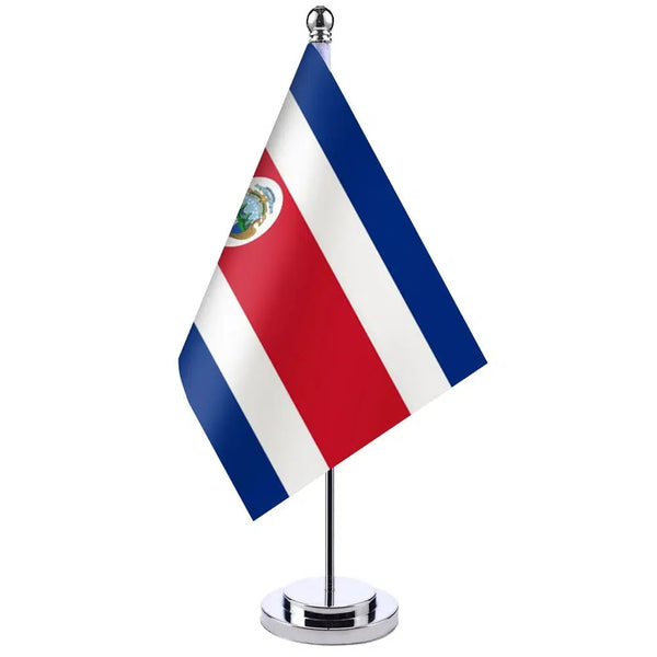 Costa Rica Desk Flag - Small Office Table Flag