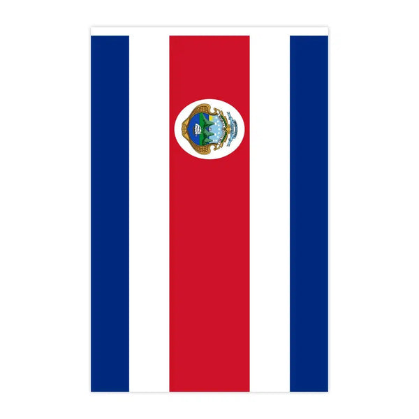 Costa Rica Flag Bunting Banner - 20Pcs