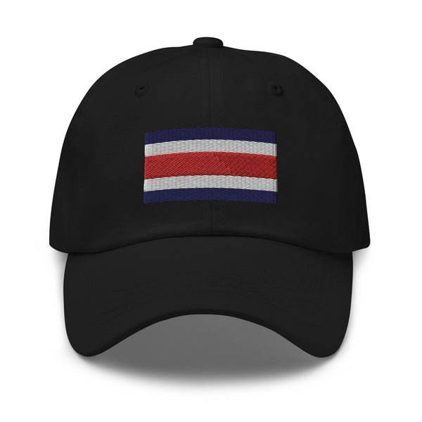 Costa Rica Flag Cap - Adjustable Embroidered Dad Hat