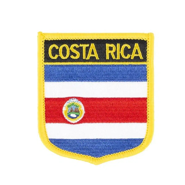 Costa Rica Flag Patch - Sew On/Iron On Patch
