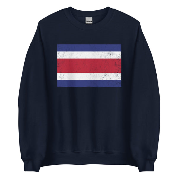 Costa Rica Flag Sweatshirt