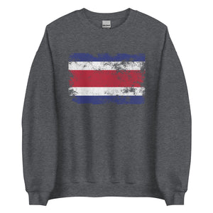 Costa Rica Flag Sweatshirt