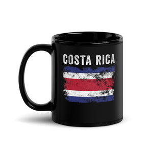 Costa Rica Flag Vintage Costa Rican Flag Mug