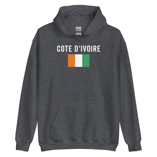 Cote Divoire Flag Hoodie