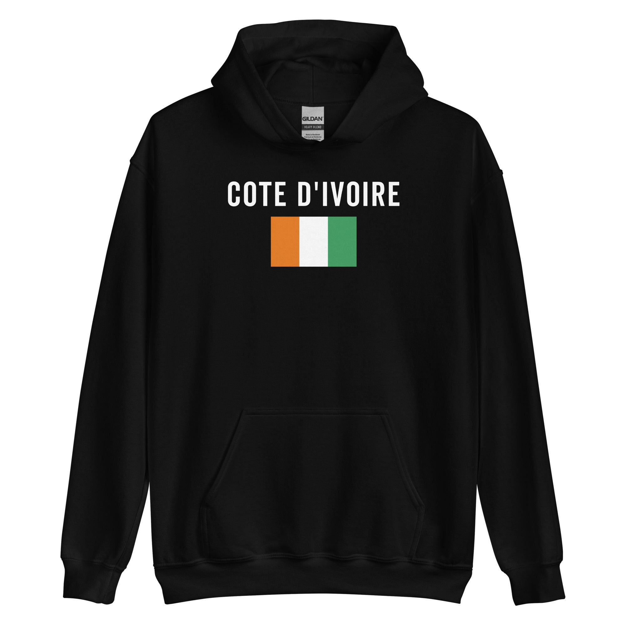 Cote Divoire Flag Hoodie