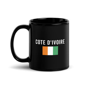 Cote Divoire Flag Mug