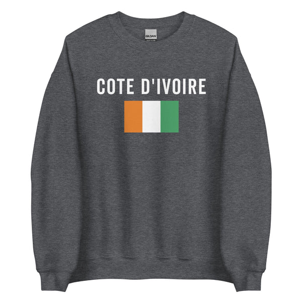 Cote Divoire Flag Sweatshirt